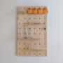 Birch Plywood Wooden Pegboard Shelving Display, thumbnail 8 of 10