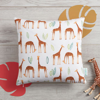 A 'Giraffes' Cushion, Mini Or Medium, 2 of 5