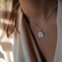 Pisces Zodiac Necklace, Silver Or Gold Plated, thumbnail 2 of 10