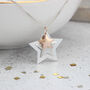 Twinkle Triple Star Pendant Necklace, thumbnail 4 of 11