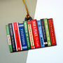 Funny Literary Christmas Tree Decoration, thumbnail 3 of 3