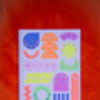 Shapes Notebook With Bright Bold Patterns, thumbnail 2 of 2