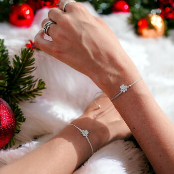 Merry Christmas Dog Mum Bracelet, 5 of 7