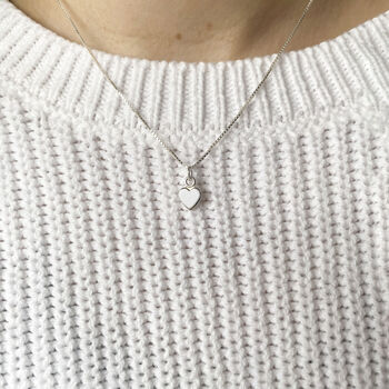 Sterling Silver Necklace – Sister To Sister, 2 of 4