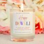 Diwali Gift Personalised Happy Diwali Scented Candle, thumbnail 1 of 4