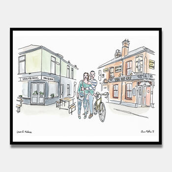 Personalised Favourite Place Illustration, 7 of 10