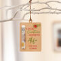 Personalised Christmas Delivery Money Gift Holder, thumbnail 1 of 5