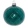 Christmas Cut Glass Bauble, 8cm, thumbnail 5 of 10