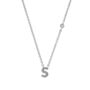 Sterling Silver Letter Necklace, thumbnail 7 of 8