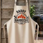 Personalised Daddy Apron BBQ, thumbnail 2 of 4