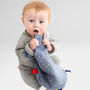 Personalised Stars Comforter With Teether, thumbnail 3 of 5