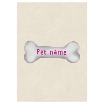 Personalised Pet Name Print, 8 of 8