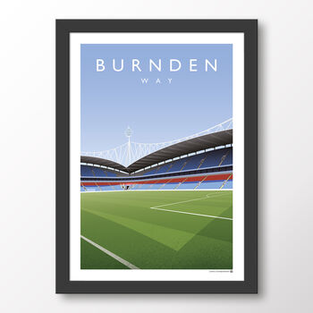 Bolton Stadium Burnden Way Poster, 7 of 7