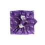 Reusable Fabric Gift Wrap Furoshiki Gold And Plum, thumbnail 4 of 6