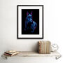 Dog Lover Scottish Terrier Scottie Puppy Art Print, thumbnail 2 of 3