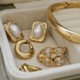 Vintage Pearl Earrings, thumbnail 4 of 6