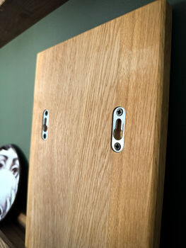 Five Year Solid Oak Anniversary Plaque, 6 of 6