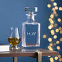 Personalised Initial Glass Decanter Gift, thumbnail 1 of 3