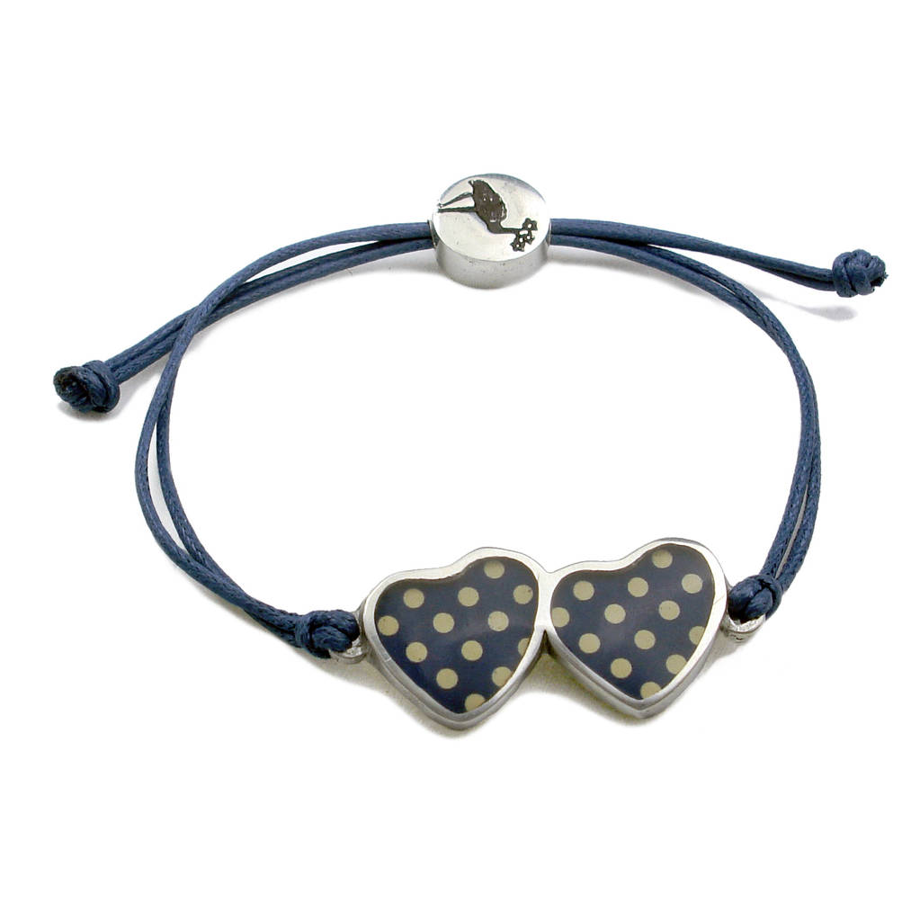 Polka dot friendship bracelet Clearance