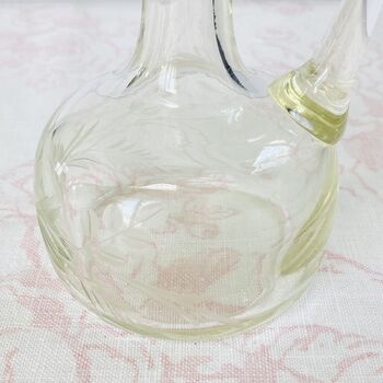 Antique Olive Oil / Vinegar Decorative Bottle ~ Four, 3 of 7