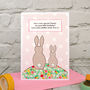 'Bunny' First Birthday As My Mummy / Nana Birthday Card, thumbnail 2 of 4