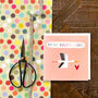 Pink Stork New Baby Girl Card, thumbnail 5 of 5