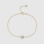 March Birthstone Bilbao Bracelet, thumbnail 1 of 4