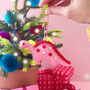 Baby's First Christmas Dinosaur Tree Decoration, thumbnail 7 of 7