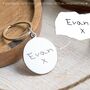 Stainless Steel Personalised Handwriting Keyring, thumbnail 5 of 8