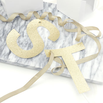 Glitter Letter Gift Tag, 2 of 12