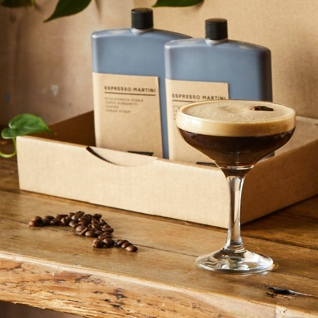 Six Espresso Martinis And Garnish Gift Box
