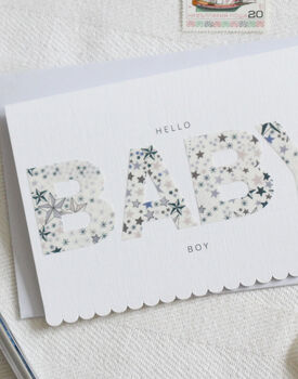 Liberty New Baby Boy Card, 2 of 2