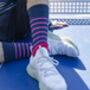 Breton Stripe Chunky Sock, thumbnail 1 of 4