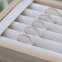 Textured Sterling Silver Eternity Band, thumbnail 3 of 5