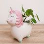 Unicorn Planter With Choice Of Plants, thumbnail 4 of 7