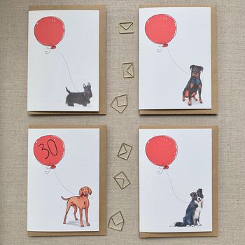 Personalised Dog Breed Birthday Card, 5 of 12