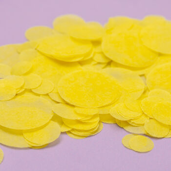 Bright Yellow Wedding Confetti | Biodegradable Confetti, 6 of 7