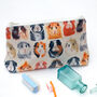 All The Breeds Oil Cloth Wash Bags, thumbnail 2 of 3