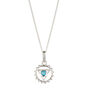 Throat Chakra Turquoise Sterling Silver Necklace, thumbnail 5 of 12