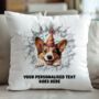 Personalised Welsh Corgi Birthday Break Through, thumbnail 5 of 8