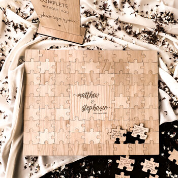 Wedding Puzzle Guest Book Alternative, 2 of 10