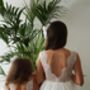Aria In Ivory~ Party Or Flower Girl Dress, thumbnail 6 of 6