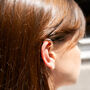 Chunky Bold Basic Ear Cuff No Piercing Sterling Silver, thumbnail 4 of 8