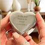 Personalised Nickel Plated Heart Trinket Box, thumbnail 1 of 7