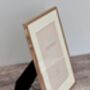 Sixtrees Rose Gold Tone Photo Frame With Aperture, Five X Seven, thumbnail 3 of 3