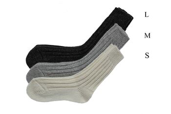 Unisex Alpaca Socks Extra Thick Warm Outdoor/Indoor, 2 of 9