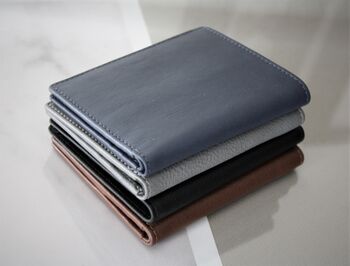 Luxury Leather Billfold Wallet, 4 of 7