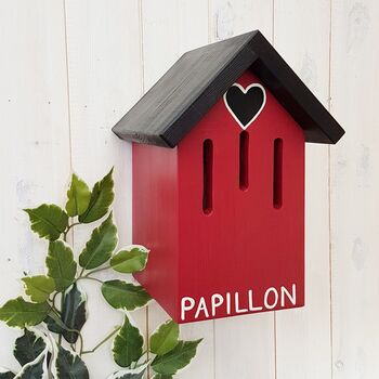 Love Heart Personalised Butterfly House, 2 of 3