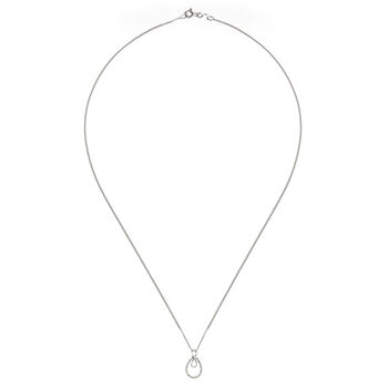 Emily And Ophelia Diamond Infinity Necklace, 3 of 4