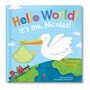 Personalised Children's Book, Hello World! Blue Cover, thumbnail 1 of 11